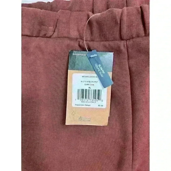 NEW! The North Face Womens XL City Standard Double-Knit Pant In Dark Oak NWT $85 - Picture 2 of 5
